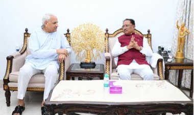 मुख्यमंत्री विष्णुदेव साय से लघु उद्योग भारती के प्रतिनिधिमंडल ने की सौजन्य मुलाकात