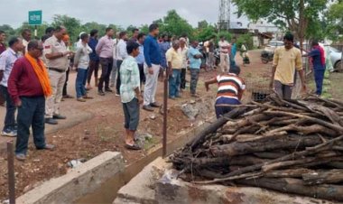 कलेक्टर के निर्देश पर शासकीय भूमि से हटाया गया अवैध अतिक्रमण