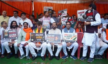 कांग्रेस ने पूरे देश में अराजकता का वातावरण पैदा करने की योजना बनाई है : किरण देव