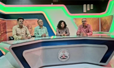 पत्रकारिता विश्वविद्यालय में राष्ट्रीय मानवाधिकार आयोग के विशेष पर्यवेक्षक प्रो. कन्हैया त्रिपाठी का दौरा