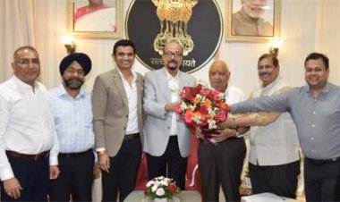 राज्यपाल श्री डेका से निजी विश्वविद्यालयों के पदाधिकारियों ने की भेंट