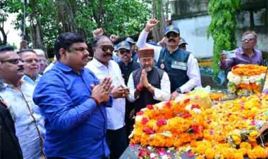शहीद कौशल यादव के बलिदान को शिक्षा मंत्री गजेन्द्र यादव ने किया नमन