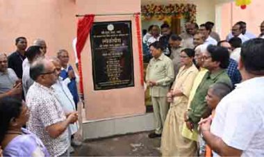 उद्योग मंत्री लखन लाल देवांगन ने जैन स्वाध्याय भवन के जीर्णोद्धार कार्य का किया लोकार्पण