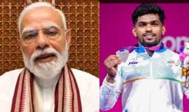 पीएम मोदी ने ग्लासगो राष्‍ट्रमंडल खेलों में भारोत्तोलन में रजत पदक जीतने पर राजा मुथुपंडी को बधाई दी
