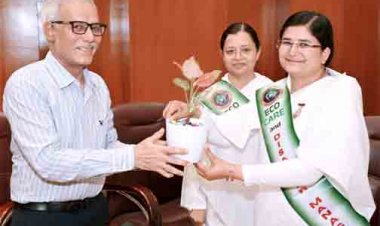 " प्रकृति का ख्याल रखें, आपदा के लिए तैयार रहें "अभियान के तहत पावर कंपनी में हुआ जागरूकता कार्यक्रम