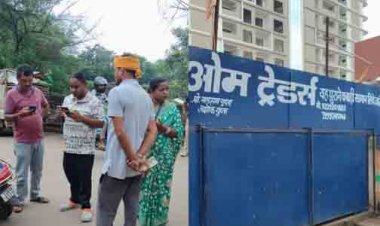 नगर निगम ने गंदगी मिलने पर ओम ट्रेडर्स  पर लगाया 15 हजार रूपये का  जुर्माना