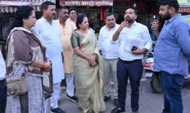 महापौर मीनल चौबे की पहल पर वार्ड पार्षदों को गौरवपथ 2 योजना की स्पाट पर दी गई जानकारी