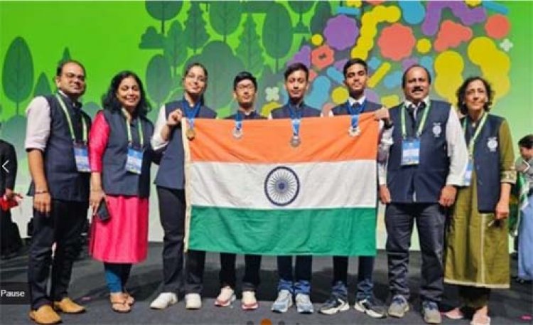 अंतरराष्ट्रीय ओलंपियाड 2026 में भारत का ऐतिहासिक प्रदर्शन, 12 स्वर्ण और 7 रजत पदक