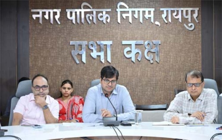 अवैध निर्माण, अवैध प्लाटिंग, अवैध कॉलोनी का सर्वे कर कार्रवाई करें - आयुक्त संबित मिश्रा