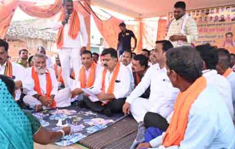 उप मुख्यमंत्री  विजय शर्मा ने  सहसपुर लोहारा के ग्रामीण अंचलों का किया दौरा