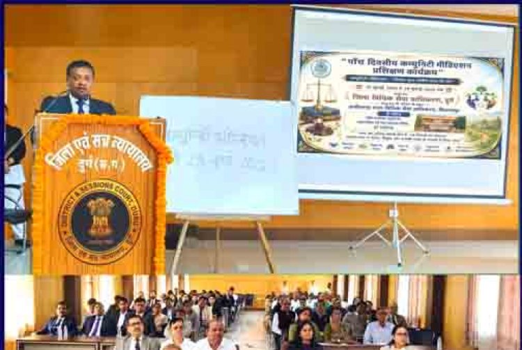 सौहार्द, सहमति और सामाजिक समरसता की ओर एक सशक्त कदम :  कम्युनिटी मीडियेशन प्रशिक्षण कार्यक्रम प्रारंभ"