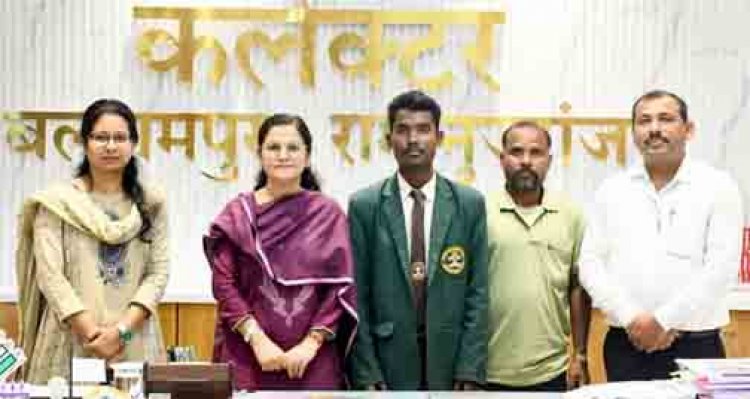 संसाधनों की कमी नहीं रोक सकी किसान पुत्र रमन की उड़ान