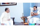 मुख्यमंत्री विष्णुदेव साय ने भाजपा के राष्ट्रीय अध्यक्ष नितिन नबीन से की सौजन्य भेंट