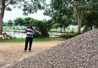 तालाब किनारे बिल्डिंग मटेरियल डम्प करने पर 1000 रुपये का जुर्माना