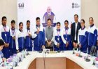 सीडब्ल्यूजी 2026 के पदक विजेताओं का सम्मान, मांडविया ने सौंपी प्राइज मनी