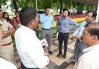 स्वतंत्रता दिवस समारोह की तैयारियों का कलेक्टर और एसएसपी ने किया निरीक्षण