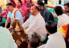 आमापाली में वित्त मंत्री  ओपी चौधरी ने लगाई जन चौपाल, सुनी ग्रामीणों की समस्याएं