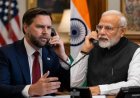 अमेरिका के उपराष्ट्रपति वेंस ने प्रधानमंत्री मोदी को फोन कर बात की
