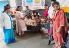 राष्ट्रीय कृमि मुक्ति दिवस पर बच्चों को खिलाई गई एल्बेंडाजोल की गोली