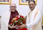 मुख्यमंत्री विष्णुदेव साय से निर्माता-निर्देशक डॉ. चंद्रप्रकाश द्विवेदी ने की सौजन्य मुलाकात
