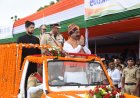 उप मुख्यमंत्री अरुण साव ने ध्वजारोहण कर परेड की सलामी ली