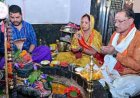 मुख्यमंत्री ने सावन सोमवार और नागपंचमी पर श्री फलेश्वरनाथ महादेव की पूजा-अर्चना की
