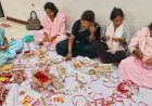 स्थानीय संसाधन और महिलाओं के कौशल से बन रही आकर्षक राखी