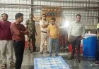 वैद्य फूड में राजस्व, खाद्य औषधि एवं पुलिस की संयुक्त टीम की दबिश, 200 किलो पनीर जब्त