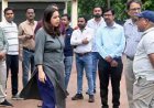 निगम आयुक्त ने कामर्शियल काम्पलेक्स में पार्किंग , सुलभ शौचालय सहित ईएसआईसी डिस्पेंसरी का लिया जायजा