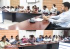 लंबित प्रकरणों के शीघ्र निराकरण के साथ शत-प्रतिशत आयुष्मान एवं वय वंदना कार्ड बनाने कलेक्टर ने दिए निर्देश