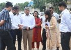 नवनिर्मित सिटी बस डिपो का सेंट्रल टीम ने किया निरीक्षण, व्यवस्थाओं का लिया जायजा