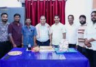 जिला जनसंपर्क अधिकारी  चंद्रेश ठाकुर के स्थानांतरण पर  कर्मचारियों ने दी विदाई
