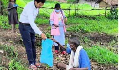 प्रधानमंत्री टीबी मुक्त भारत अभियान : पीवीटीजी क्षेत्रों में पोषण सहायता  अभियान जारी
