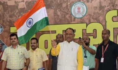 छत्तीसगढ़ में 'हर घर तिरंगा' और 'वंदे मातरम्' अभियान की धूम