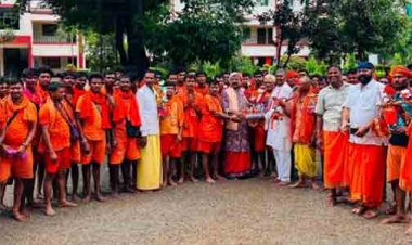 मोतीयारी और चिमरा ग्राम के शिव भक्तों ने अमरकंटक में उत्कृष्ट व्यवस्था हेतु उप मुख्यमंत्री विजय शर्मा का जताया आभार