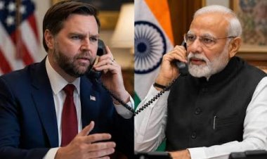 अमेरिका के उपराष्ट्रपति वेंस ने प्रधानमंत्री मोदी को फोन कर बात की