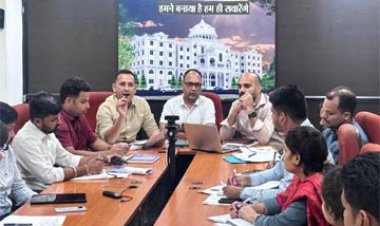 राजधानी शहर में अतिक्रमणों, अवैध कॉलोनियों के विरुद्ध कार्रवाई की जाये