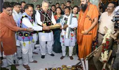 हरेली तिहार पर मुख्यमंत्री निवास में साकार हुई छत्तीसगढ़ की लोक संस्कृति, कृषि परंपरा और ग्रामीण जीवन की जीवंत झांकी