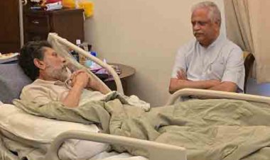 भाजपा राष्ट्रीय संगठन महामंत्री बी.एल. संतोष ने ​प्रदेश अध्यक्ष किरण देव से भेंट कर जाना कुशलक्षेम