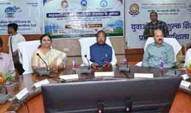कृषि मंत्री श्री नेताम ने छात्रों को दिया ‘सहकार से रोजगार’ का मंत्र