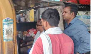 नगर निगम ने शंकर नगर चौपाटी में गंदगी फैलाने पर 15 दुकानदारों पर  किया 7500 रूपये का जुर्माना