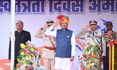 नक्सलवाद से मुक्त छत्तीसगढ़ अब शांति, विकास और समृद्धि की नई यात्रा पर : साय