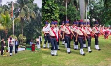  जिंदल स्टील लिमिटेड रायपुर में मनाया गया 80वां स्वतंत्रता दिवस 