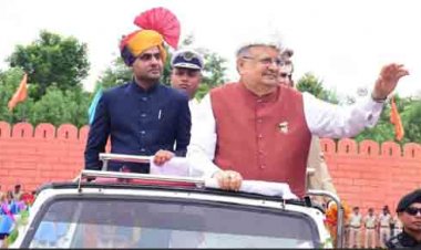 राजनांदगांव जिले में अपूर्व उत्साह एवं उल्लास के साथ स्वतंत्रता दिवस मनाया गया