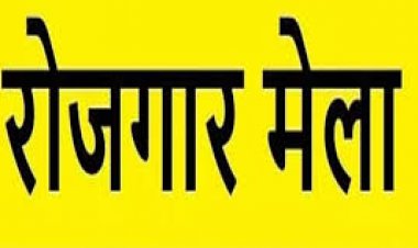 जिला स्तरीय रोजगार मेला 20 अगस्त को, 117 पदों पर होगी भर्ती
