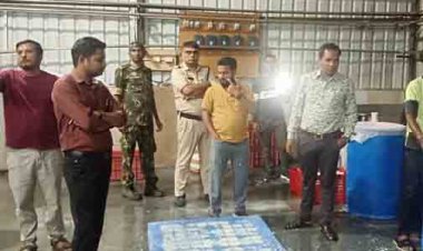 वैद्य फूड में राजस्व, खाद्य औषधि एवं पुलिस की संयुक्त टीम की दबिश, 200 किलो पनीर जब्त