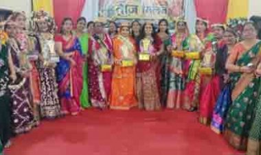 तालपुरी में रैंप पर दिखा राजपूताना जलवा, महिमा, इंदु और रीता तीज क्वीन चुनी गईं