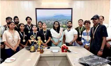 पावरलिफ्टिंग में छत्तीसगढ़ के खेल मंच पर चमका मोहला-मानपुर-अंबागढ़ चौकी