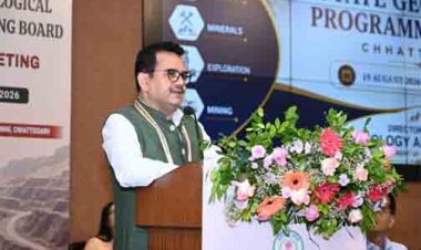 छत्तीसगढ़ राज्य भूवैज्ञानिक प्रोग्रामिंग बोर्ड (SGPB) की 26वीं बैठक संपन्न