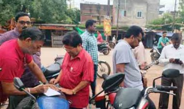 निगम ने गंदगी फैलाने पर 3 हजार रुपये जुर्माना वसूला